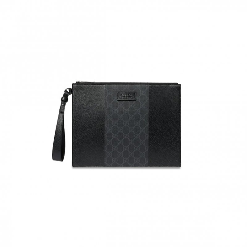 (image for) GUCCI GG SUPREME SMALL LEATHER CLUTCH 795487 (28*22*3cm)
