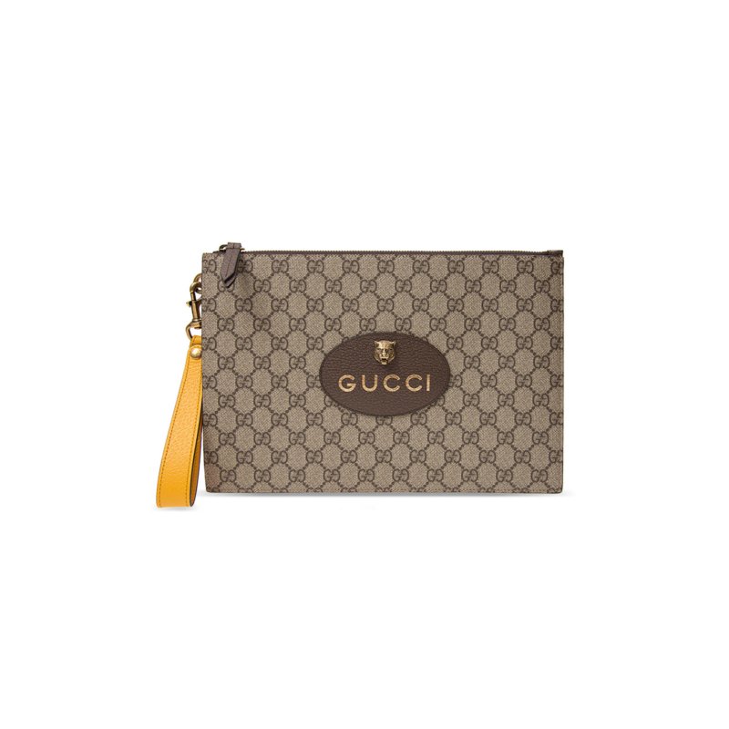 (image for) GUCCI GG SUPREME TIGER CLUTCH 473956 (30.5*21*1.5cm)