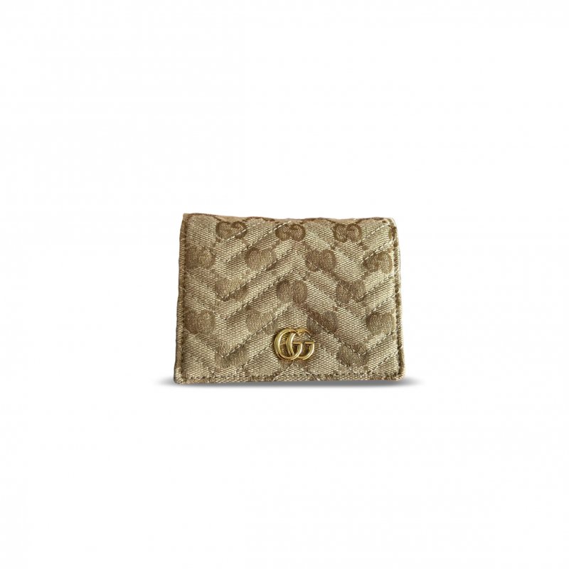 (image for) GUCCI GG MARMONT CARD CASE WALLET (11.5*8*3cm)