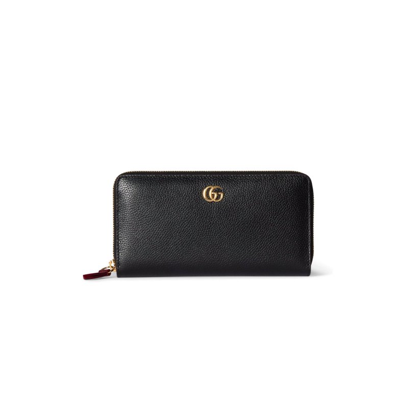 (image for) GUCCI BI-COLOR GG MARMONT ZIP AROUND WALLET 456117 (19*10.5*2cm)