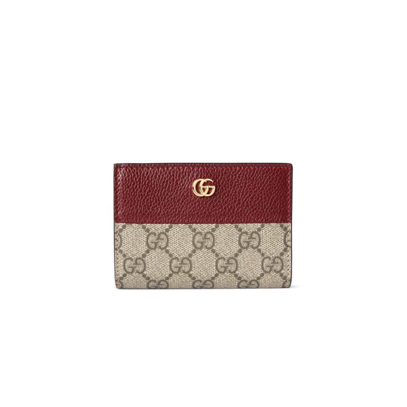 (image for) GUCCI BI-COLOR GG MARMONT SMALL WALLET ‎841360 (11.5*8.5*3cm)