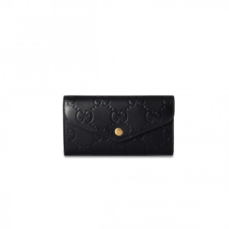 (image for) GUCCI GG LEATHER WALLET 772791 (19*10*3cm)