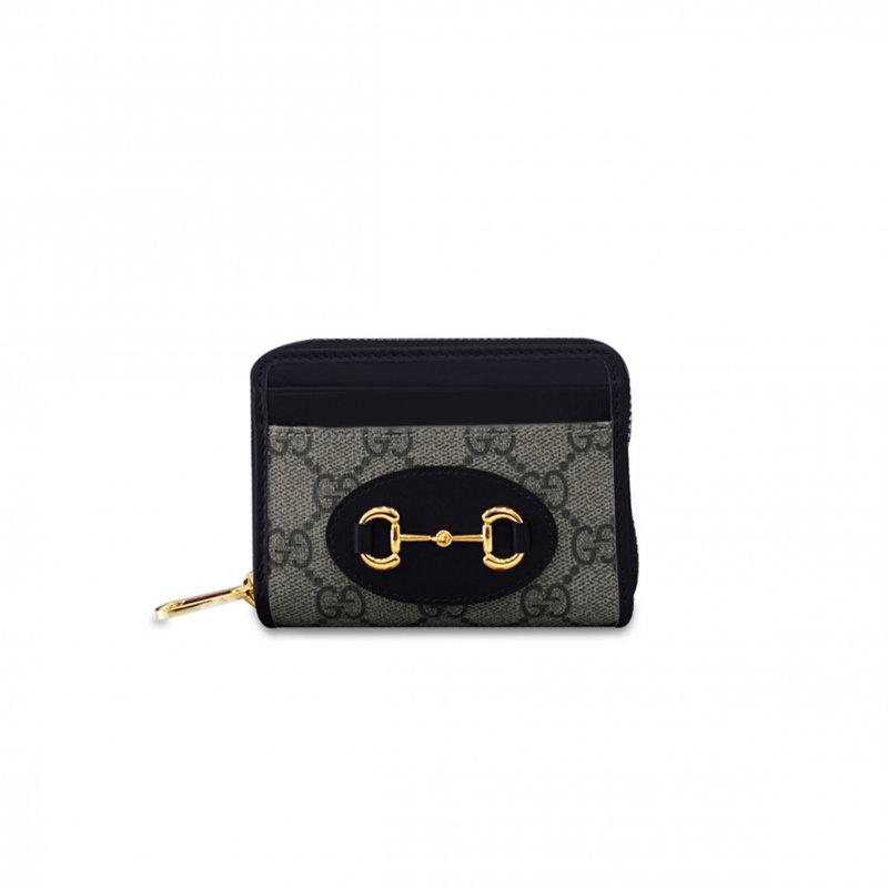 (image for) GUCCI HORSEBIT 1955 CANVAS WALLET 658549 (11.5*8.5*3cm)