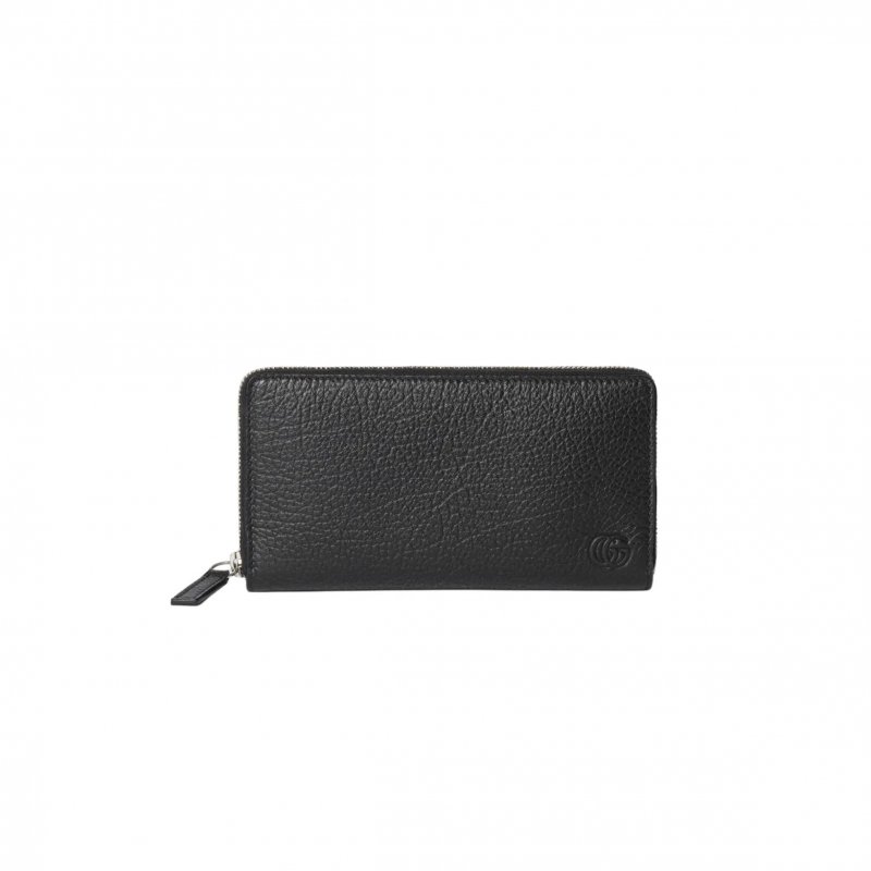 (image for) GUCCI GRAINED LEATHER WALLET 800180 (19*10.5*2cm)