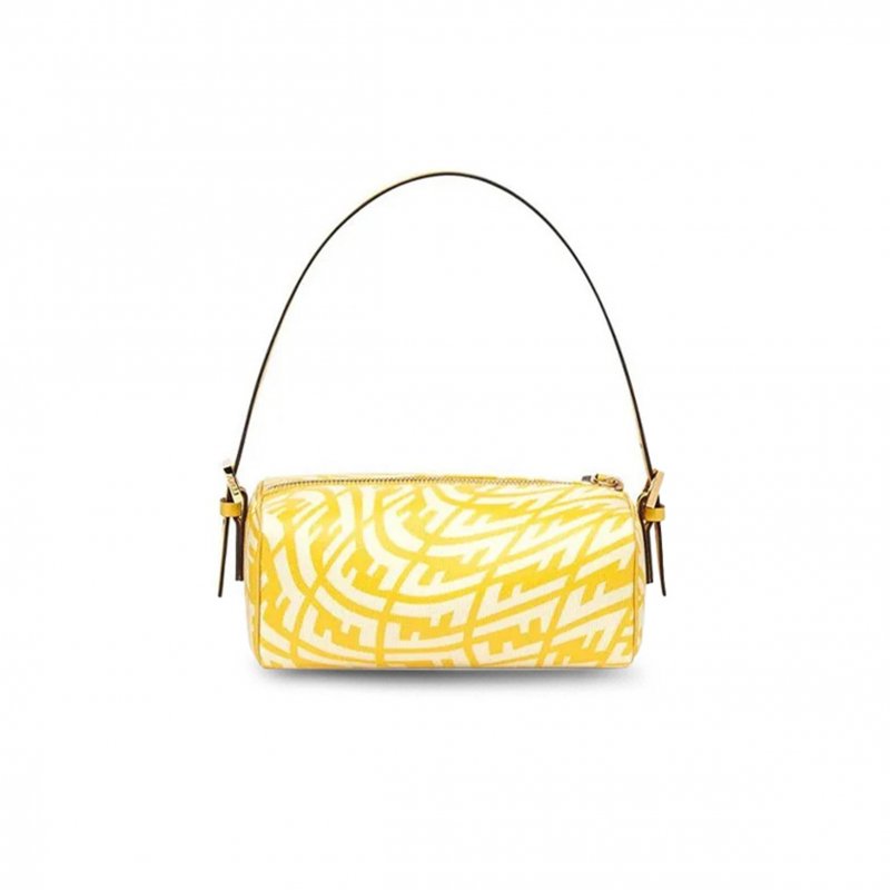 (image for) FENDI FWRD RENEW COATED CANVAS SHOULDER BAG 8BS050AFL1F1E8K (19*11*8cm)