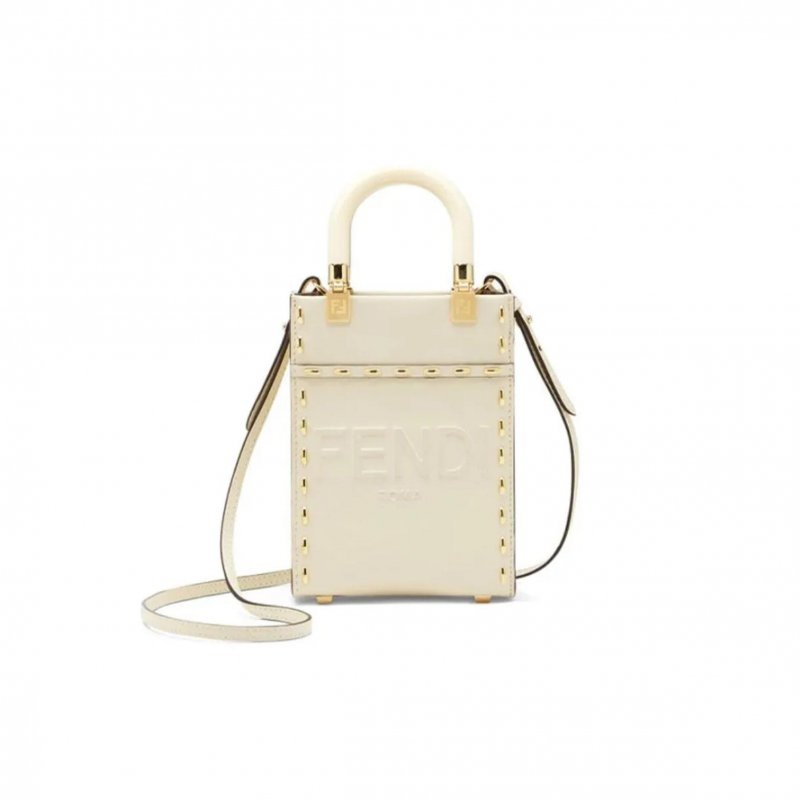 (image for) FENDI SUNSHINE MINI TOTE SHOULDER CROSSBODY BAG 8BS051AHN3F1FIR (18*13*6.5cm)