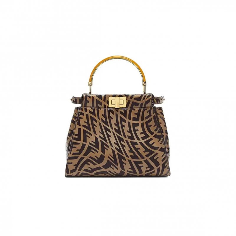 (image for) FENDI PEEKABOO ICONIC MINI BAG 8BN244AGKRF1EXS (23*18*7cm)