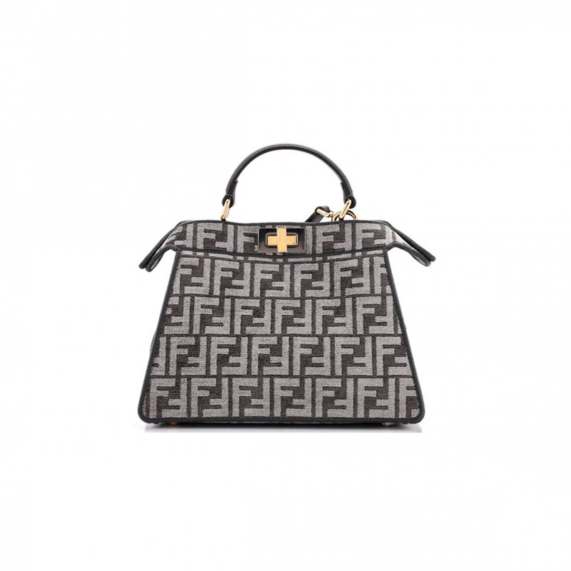 (image for) FENDI PEEKABOO ISEEU BAG ZUCCA TAPESTRY SMALL (28*20*11cm)