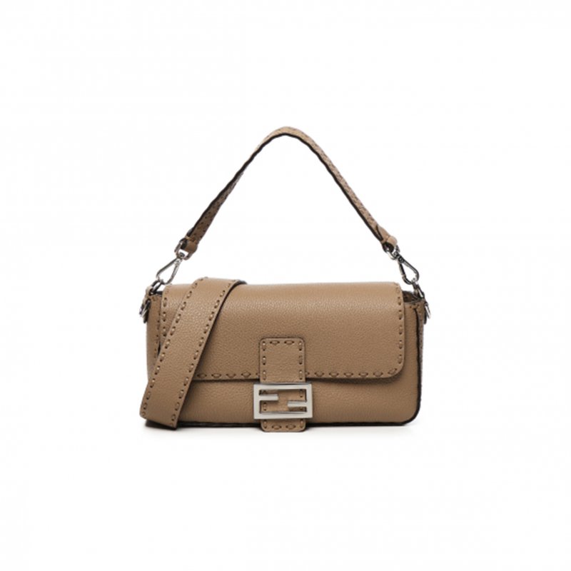 (image for) FENDI BAGUETTE MONOGRAMMED SHOULDER BAG (28*15*6.5cm)