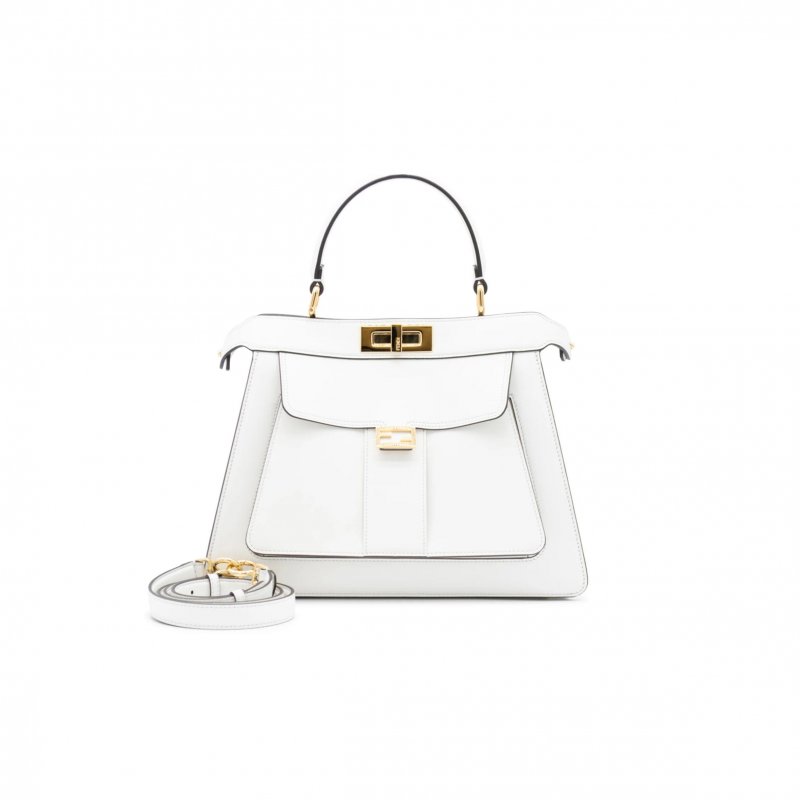 (image for) FENDI PEEKABOO I SEE U LEATHER TOP HANDLE BAG 8BN321AMCXF0K7E (33.5*25.5*13cm)