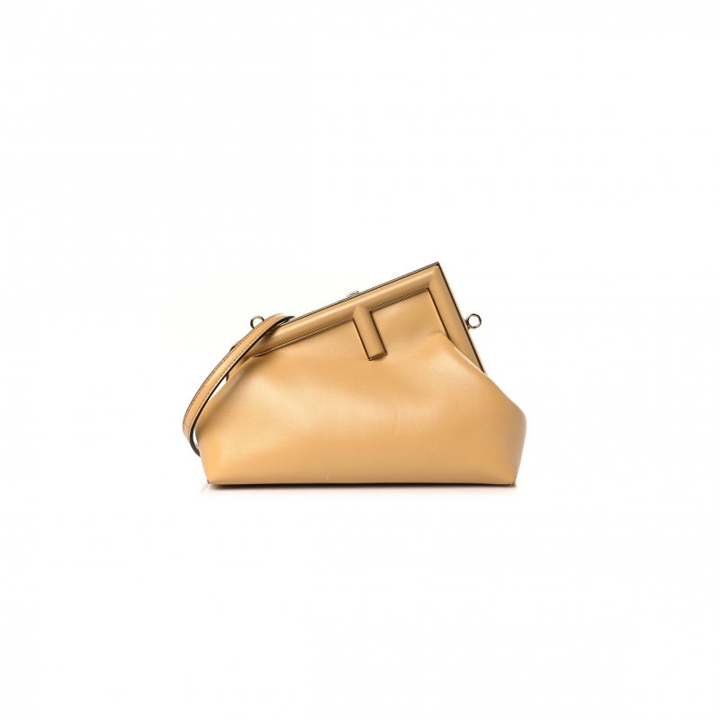 (image for) FENDI SHINY NAPPA SMALL FENDI FIRST SAHARA (26*18*9.5cm)