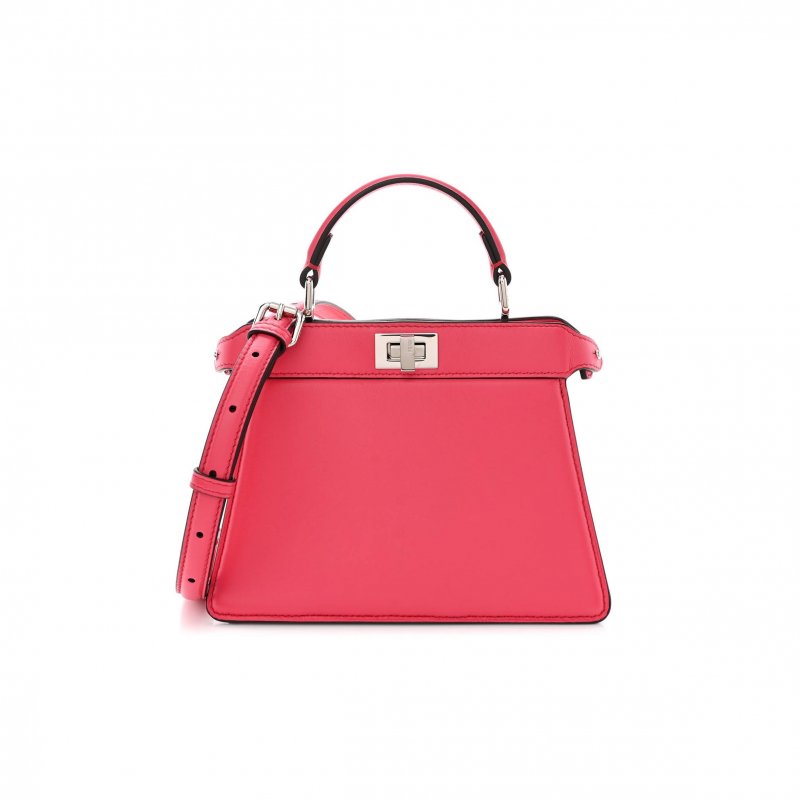 (image for) FENDI SHINY NAPPA PETITE PEEKABOO I SEE U SATCHEL LAMPONE (20*15*10cm)