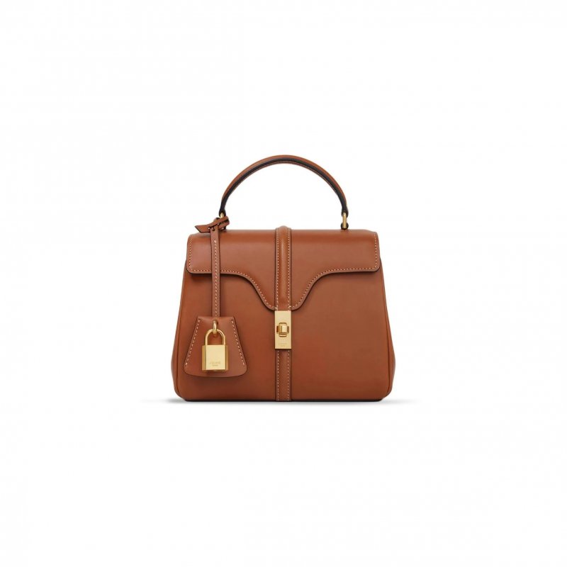 (image for) CELINE MINI 16 IN SATINATED CALFSKIN 197983BF9.03TN (17.5*14*7cm)