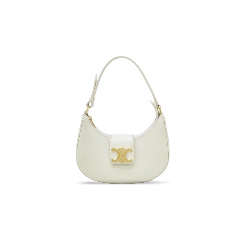 (image for) CELINE MEDIUM AVA TRIOMPHE BAG IN TRIOMPHE COWHIDE 114492BZJ.04LA (23*13.5*6cm)