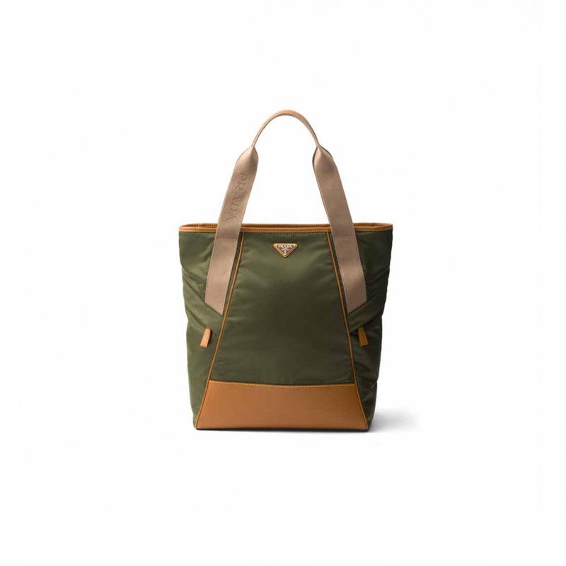 (image for) PRADA BOLSO TOTE DE PIEL Y RE-NYLON GRAN OFERTA 2VG119 (42*31.5*17cm)