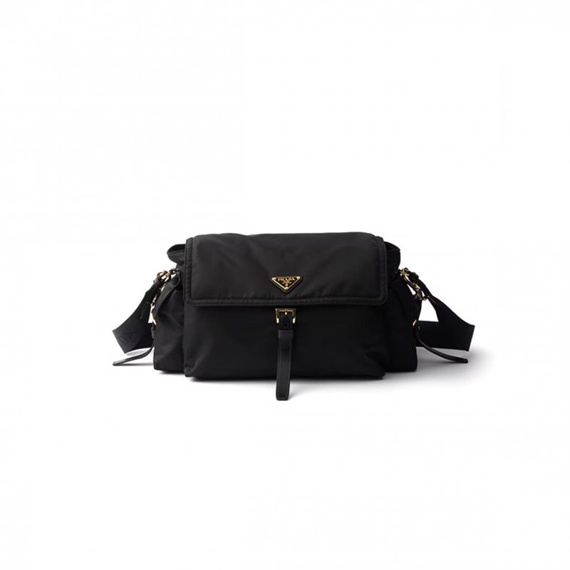 (image for) PRADA EXPLORE LARGE RE-NYLON SHOULDER BAG WITH FLAP 1BD391 (37.5*19*12cm)