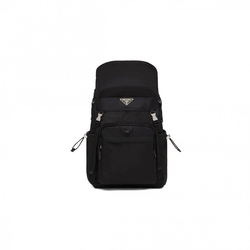 (image for) PRADA SPEEDROCK RE-NYLON AND LEATHER BACKPACK 2VZ123 (46*28*22cm)