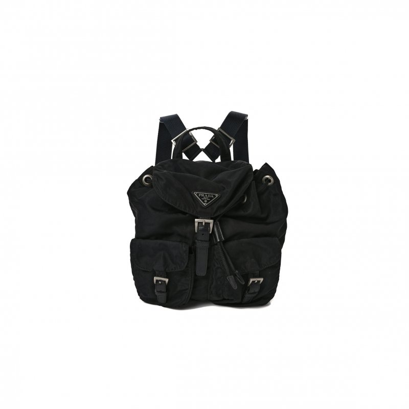 (image for) PRADA TESSUTO NYLON VELA BACKPACK BLACK (30*27*13cm)