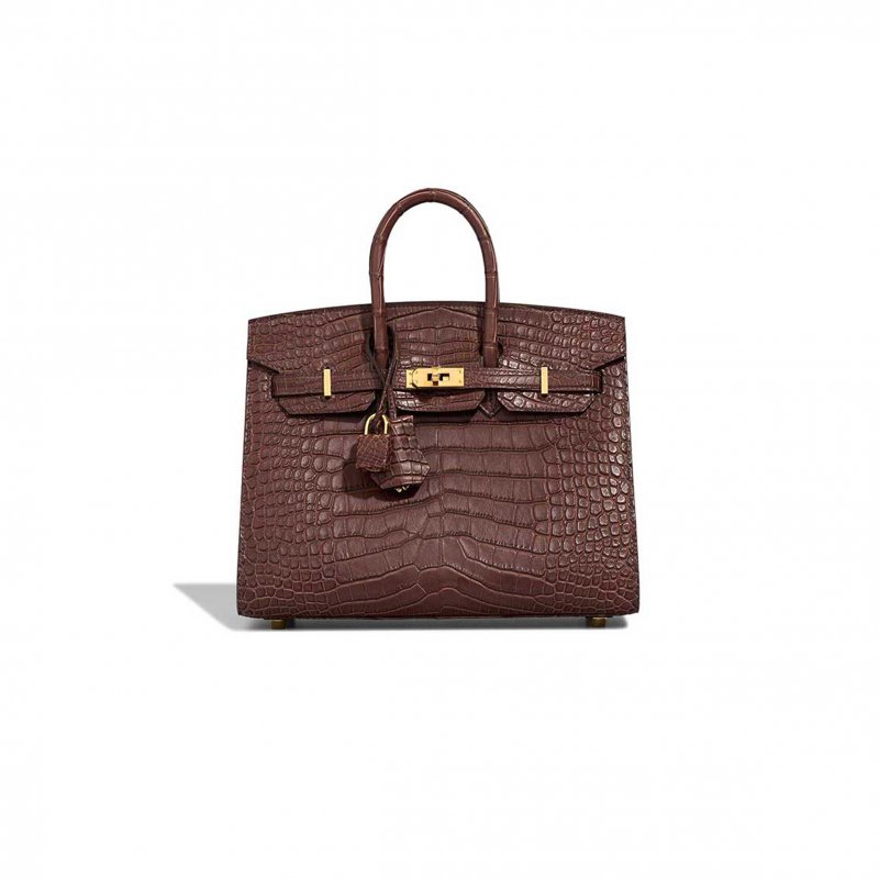 (image for) HERMÈS MASTER BIRKIN 25 MATTE ALLIGATOR HAVANE (25*19*13cm)