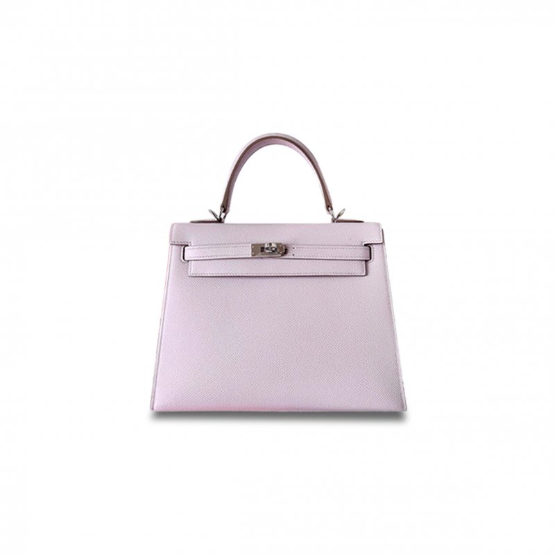(image for) HERMÈS MASTER KELLY 25 EPSOM FANTASY PURPLE SILVER BUCKLE (25*17*7cm)