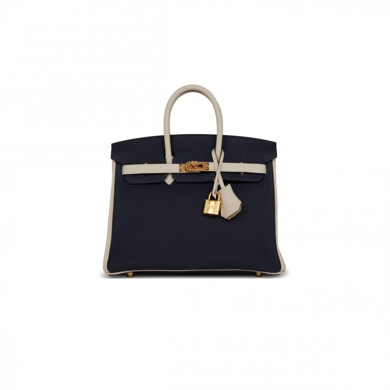 (image for) HERMES BIRKIN 25 TOGO GOLD HARDWARE (25*20*13cm)