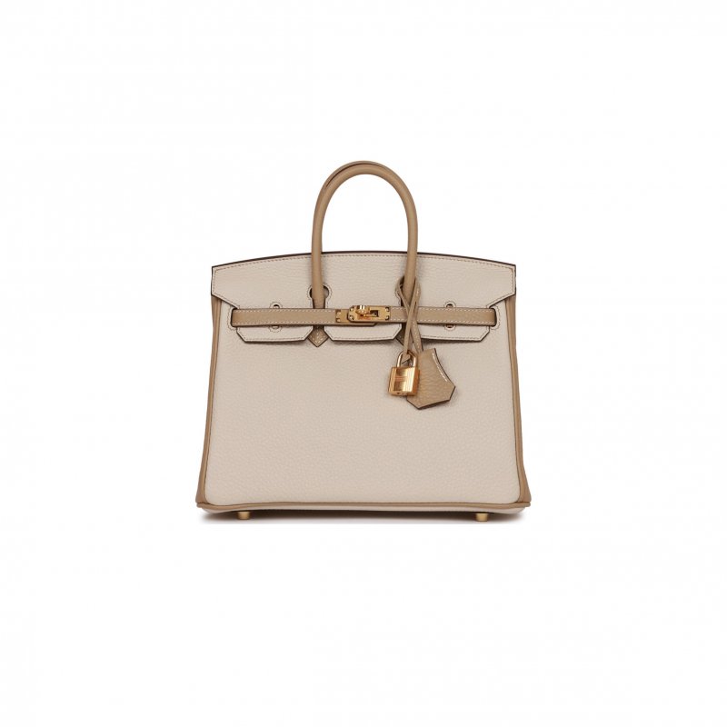 (image for) HERMES BIRKIN 25 TOGO BRUSHED GOLD HARDWARE (25*20*13cm)