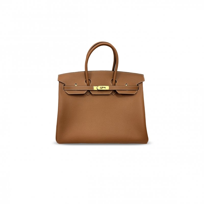 (image for) HERMES BIRKIN 35 GOLD TOGO GOLD HARDWARE (35*25*18cm)