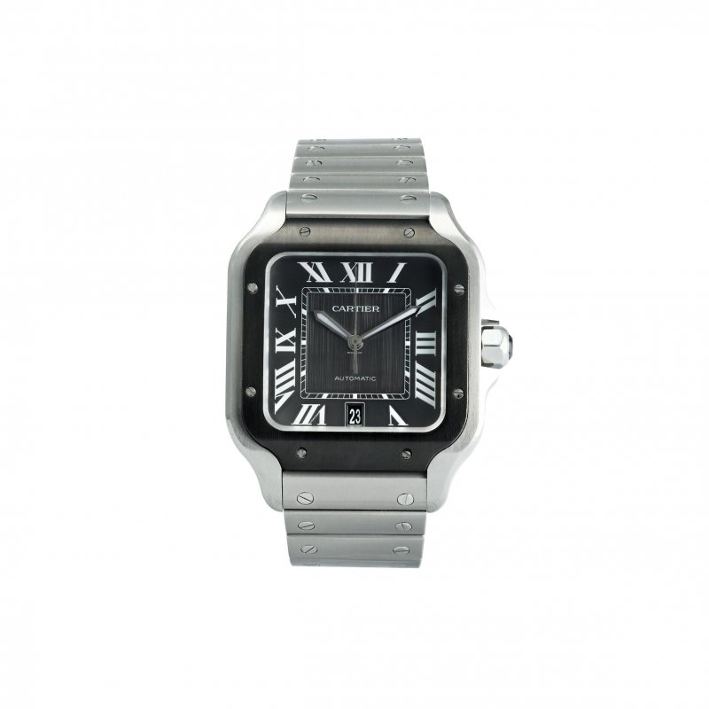 (image for) CARTIER SANTOS LARGE STAINLESS STEEL AUTOMATIC 48MM WATCH WSSA0037