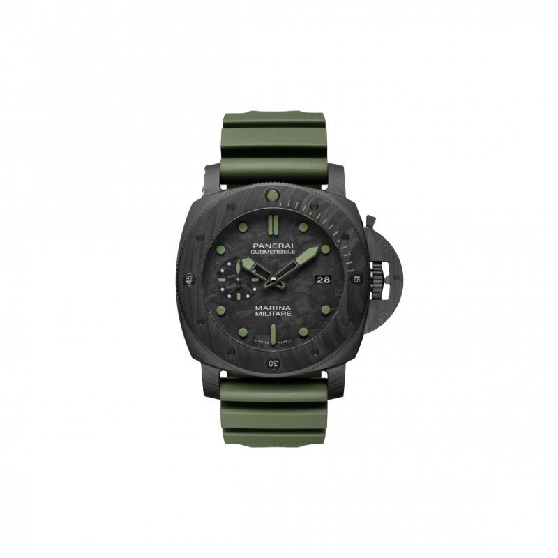 (image for) PANERAI SUBMERSIBLE MARINA MILITARECARBOTECH WATCH 47MM PAM00961