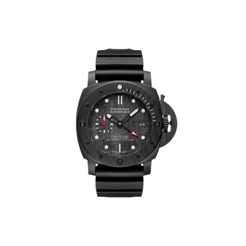 (image for) PANERAI SUBMERSIBLE LUNA ROSSA CARBOTECH GMT 47MM WATCH PAM01039