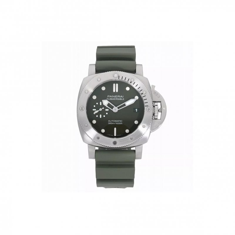 (image for) PANERAI LUMINOR SUBMERSIBLE GREEN DIAL 42MM WATCH PAM01055