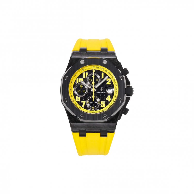 (image for) AUDEMARS PIGUET ROYAL OAK OFFSHORE CARBON 'BUMBLEBEE 42MM ' 26176FO.OO.D101CR.02
