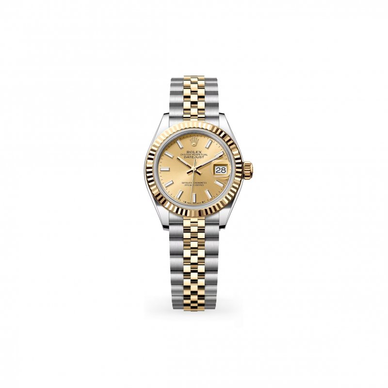 (image for) ROLEX LADY-DATEJUST OYSTER, 28 MM, OYSTERSTEEL AND YELLOW GOLD M279173-0001