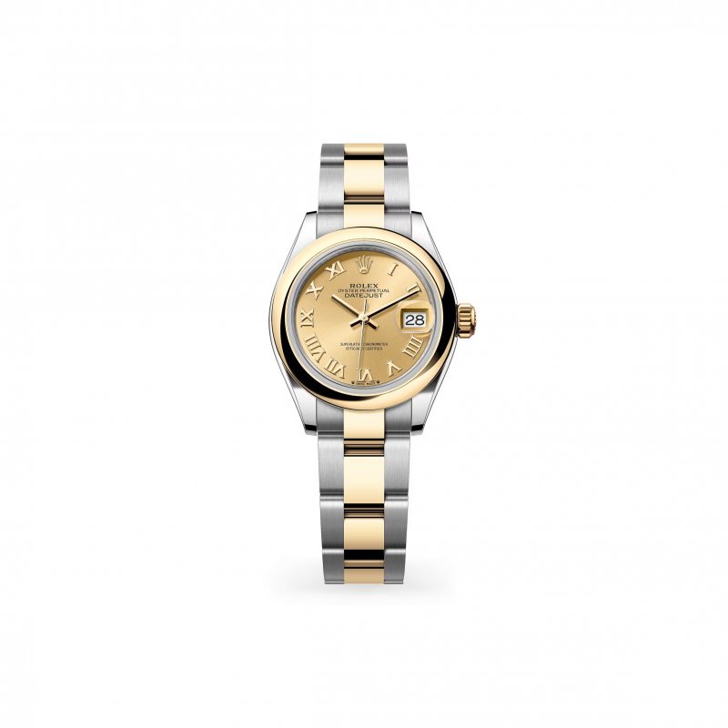 (image for) ROLEX LADY-DATEJUST OYSTER, 28 MM, OYSTERSTEEL AND YELLOW GOLD 279163