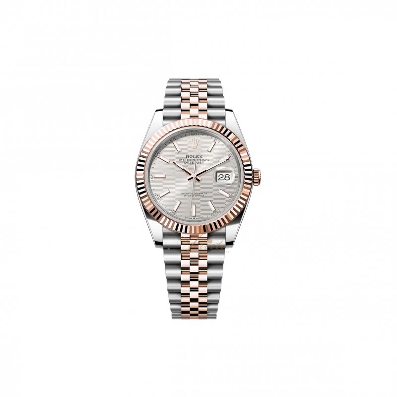 (image for) ROLEX DATEJUST SILVER DIAL 41MM WATCH 126331-0018