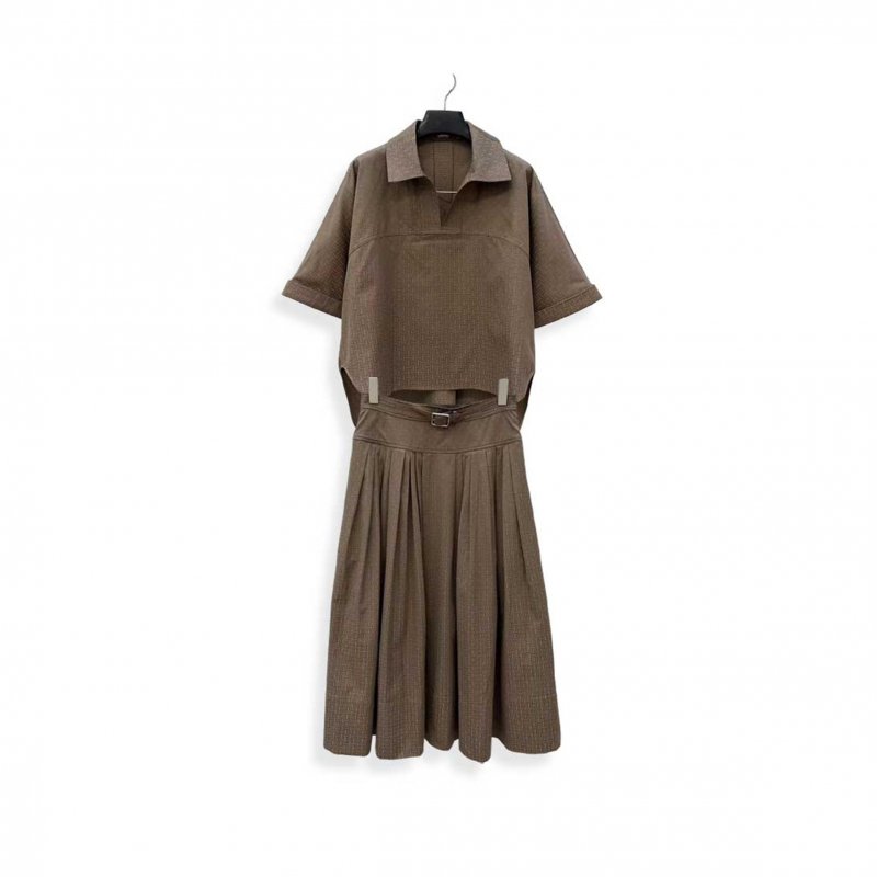(image for) HERMÈS GAJEREN POLO SHIRT SAITIN H6E0631DB9036
