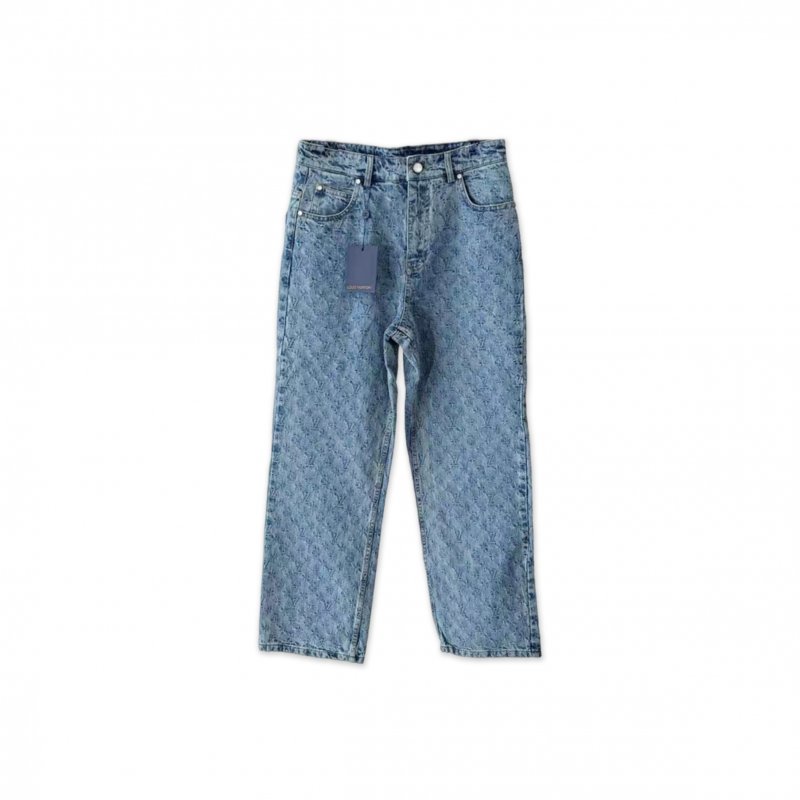 (image for) LOUIS VUITTON JACQUARD JEANS