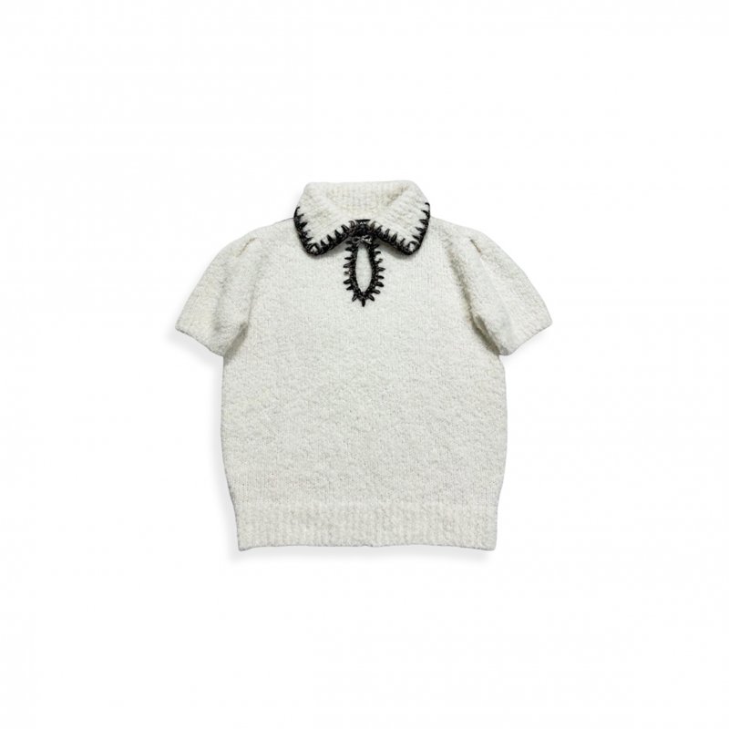 (image for) CHANEL KNITTED SHORT SLEEVES